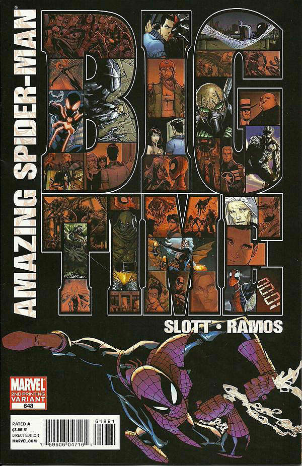 The Amazing Spider-Man #648  - 2nd printing