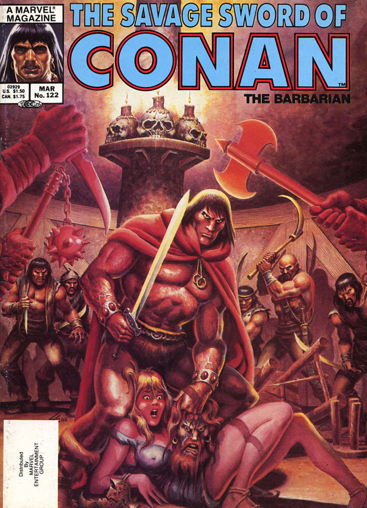Savage Sword of Conan #122
