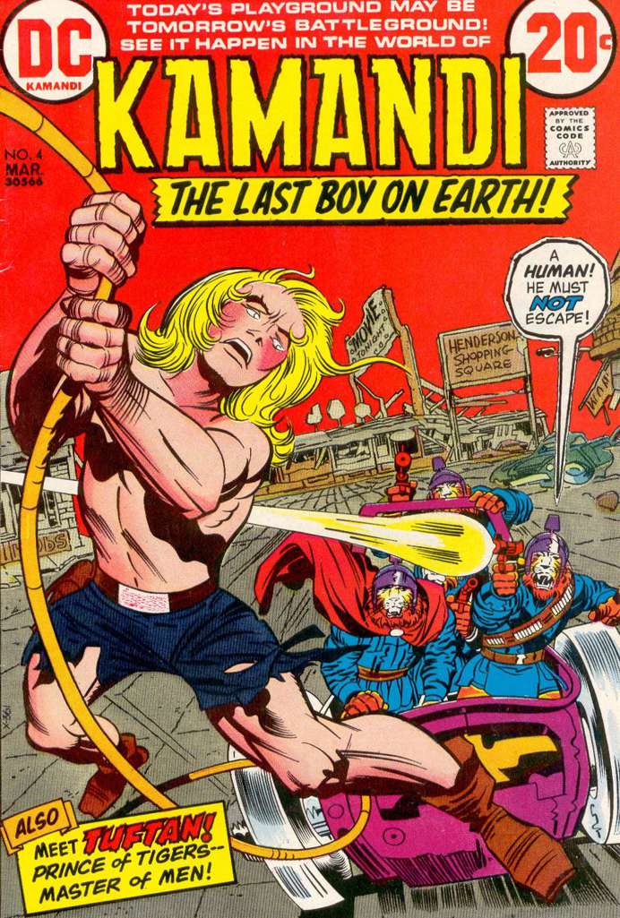 Kamandi, the Last Boy on Earth #4