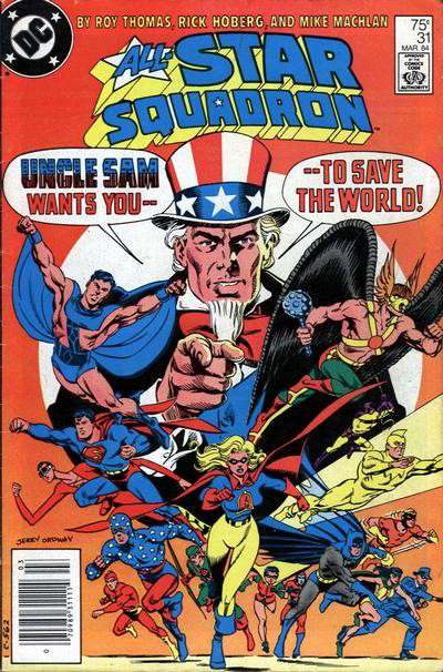 All-Star Squadron #31 Newsstand Edition