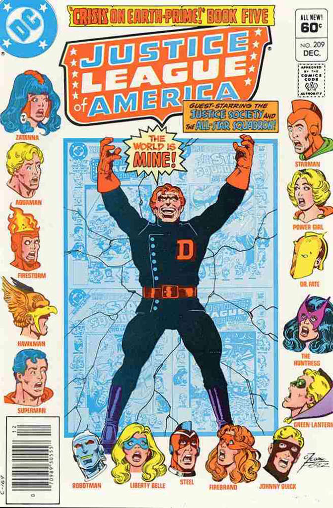 Justice League of America #209 Newsstand Edition