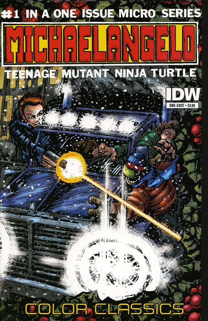 Teenage Mutant Ninja Turtles Color Classics: Michaelangelo Micro-Series #1