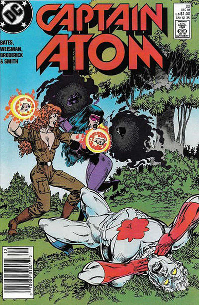 Captain Atom (DC) #22 Newsstand Edition