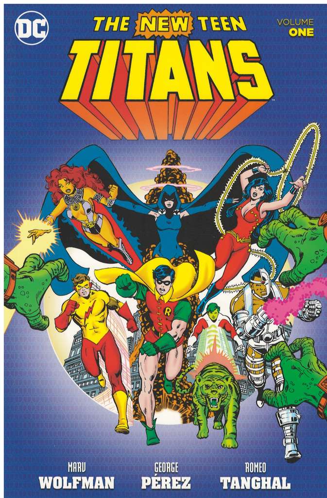 The New Teen Titans (1st Series) Book #1  - 4th printing