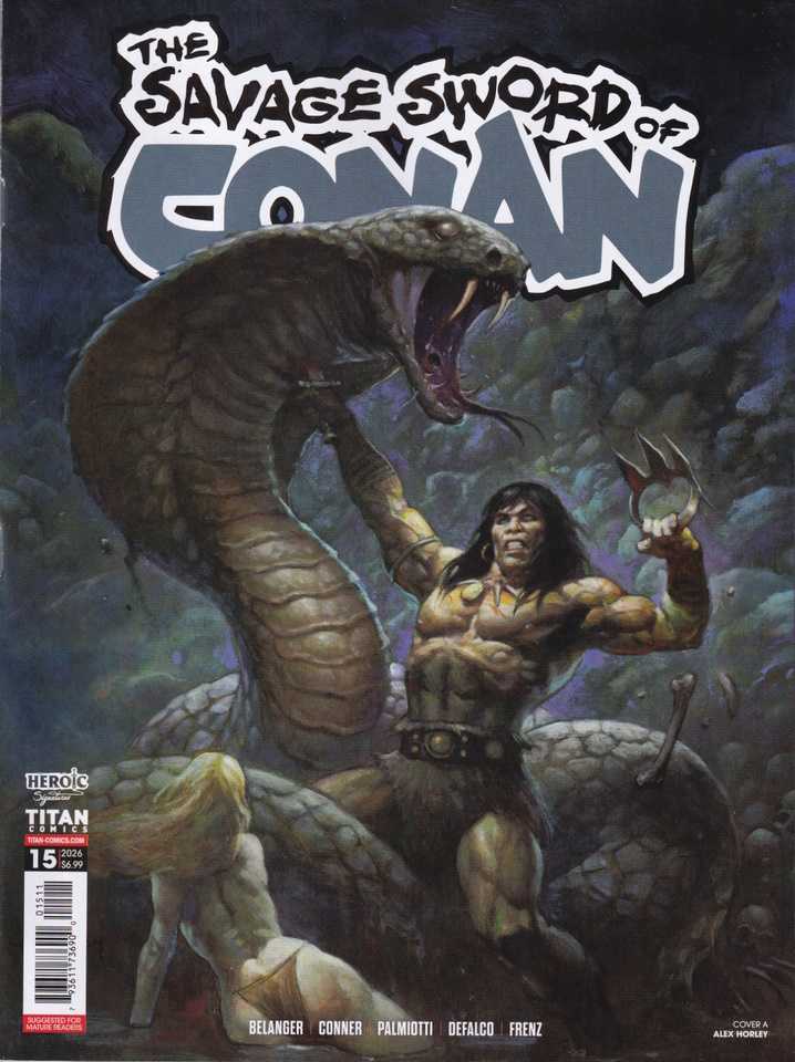 The Savage Sword of Conan (3rd Series) #15 Variation A
