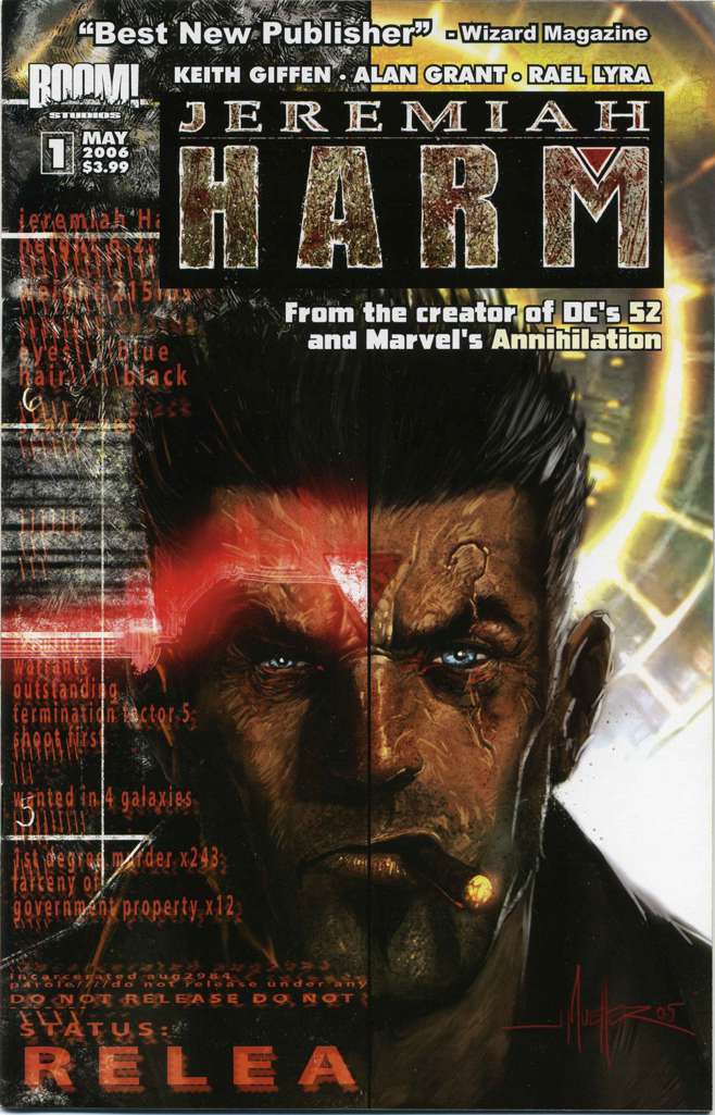 Jeremiah Harm #1  - 2nd printing