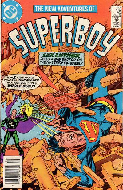 The New Adventures of Superboy #48 Newsstand Edition