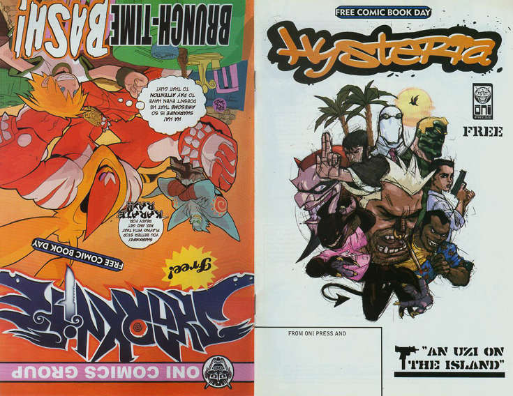 Hysteria: An Uzi on the Island/Sharknife