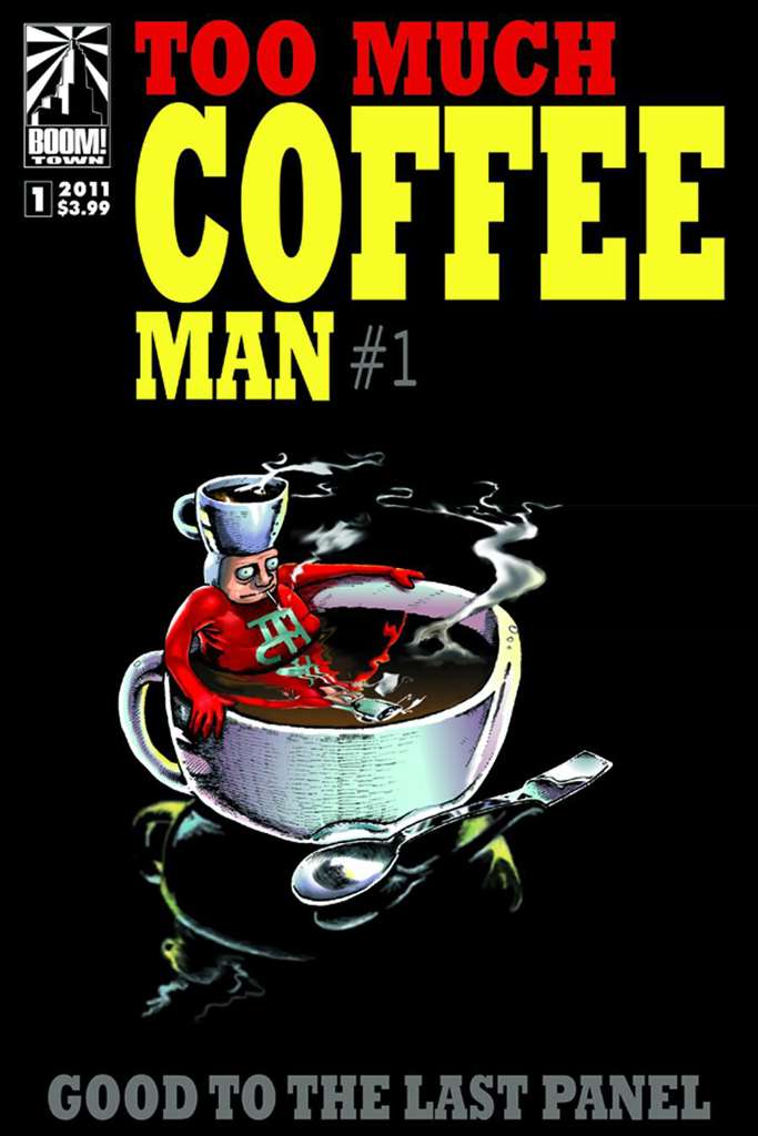 Too Much Coffee Man #1  - 7th printing