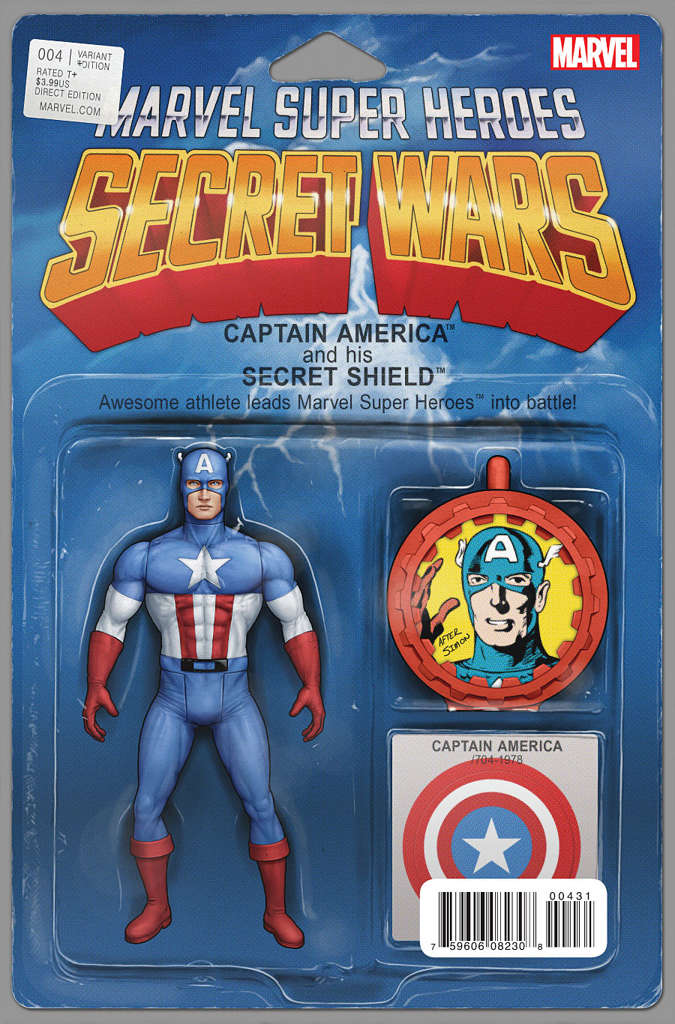 Secret Wars #4 Variation C