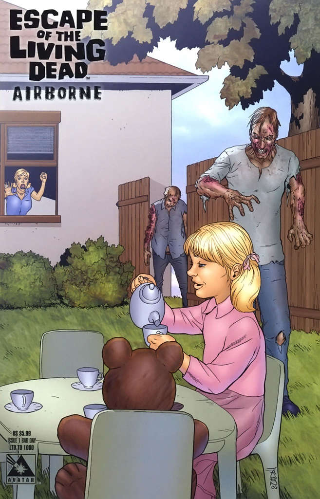 Escape of the Living Dead: Airborne #1 Variation J