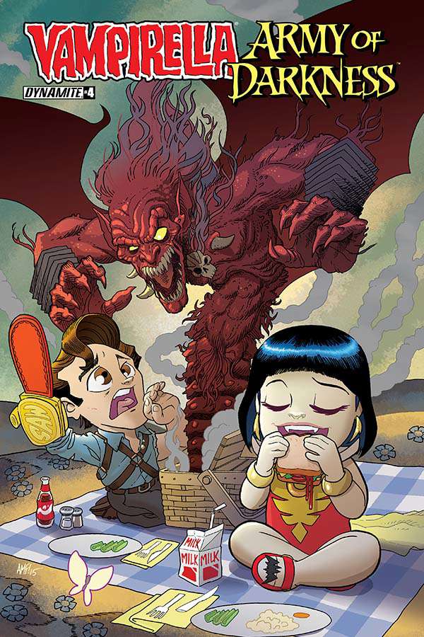 Vampirella/Army Of Darkness #4 Variation B