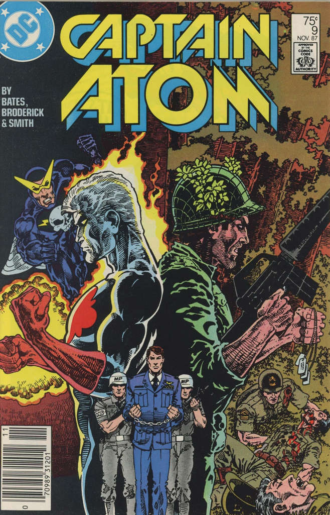 Captain Atom (DC) #9 Newsstand Edition