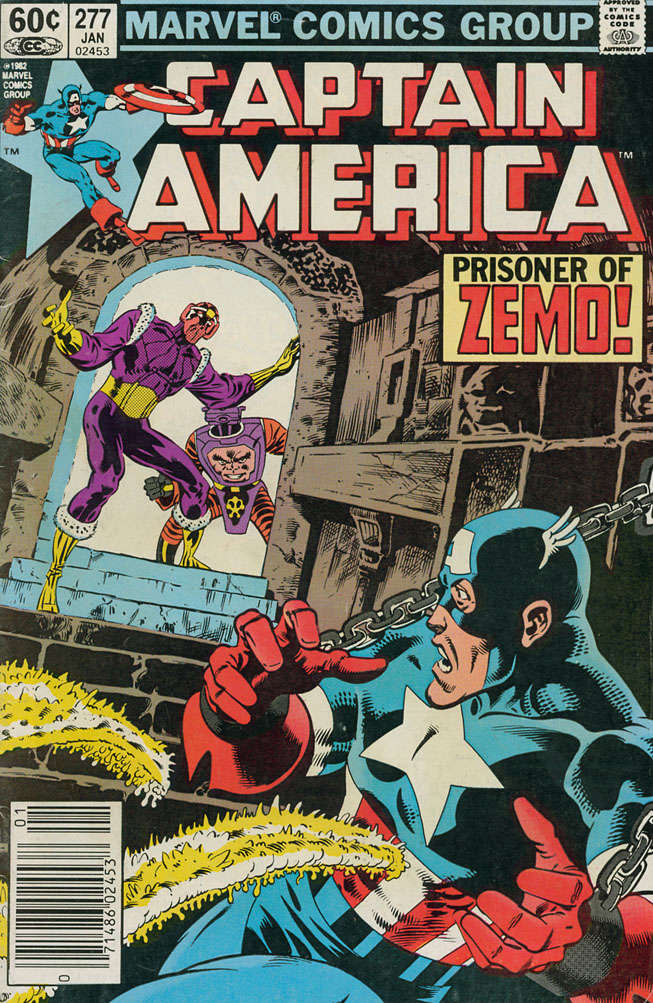 Captain America (1st Series) #277 Newsstand Edition