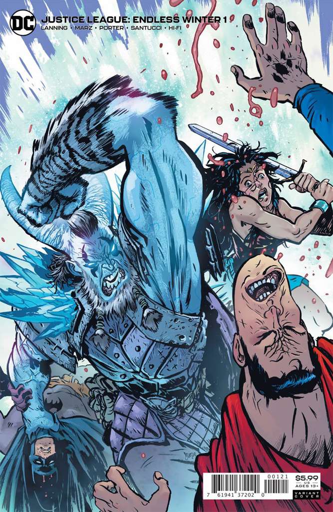 Justice League: Endless Winter #1 Variation A