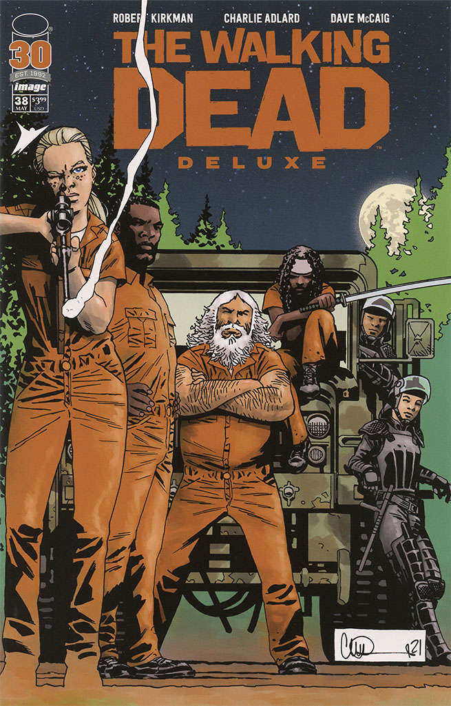 The Walking Dead Deluxe #38 Variation D