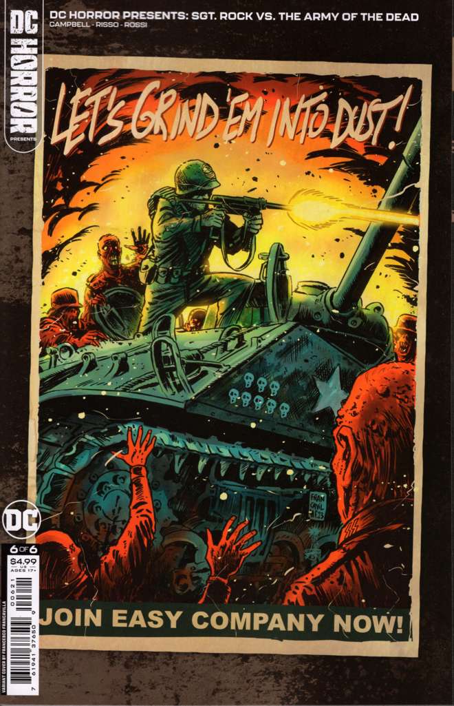 DC Horror Presents: Sgt. Rock Vs. The Army of the Dead #6 Variation A