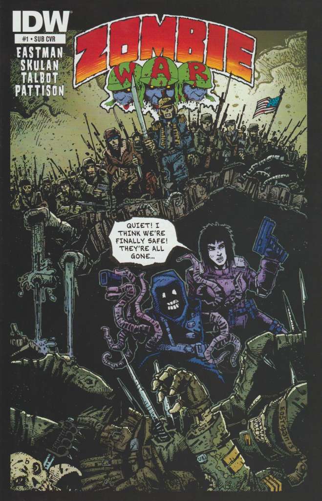 Zombie War (IDW) #1 Variation A