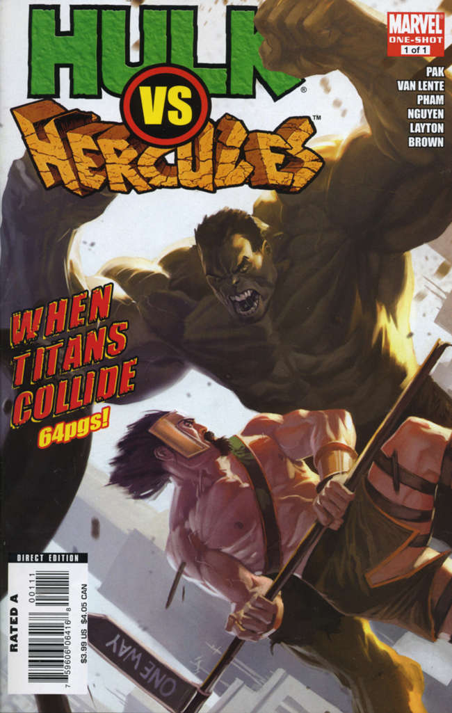 Hulk vs. Hercules: When Titans Collide