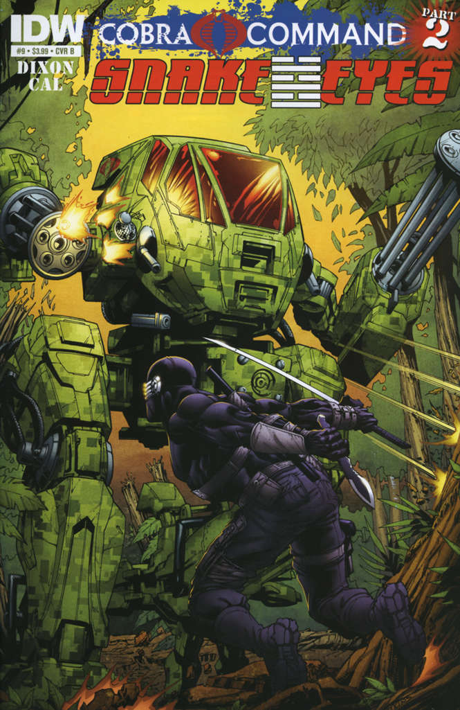 G.I. Joe: Snake Eyes (Vol. 2) #9 Variation B