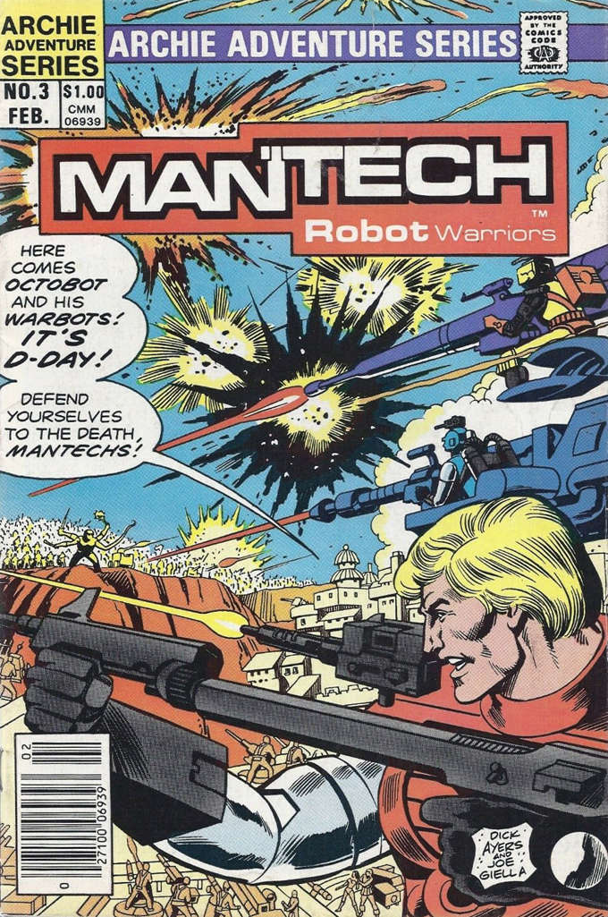 Mantech Robot Warriors (Canadian Edition)