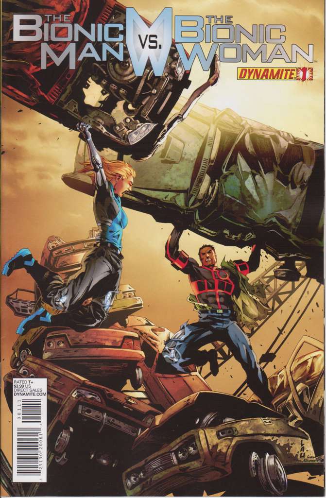 The Bionic Man Vs. The Bionic Woman #1 Variation C