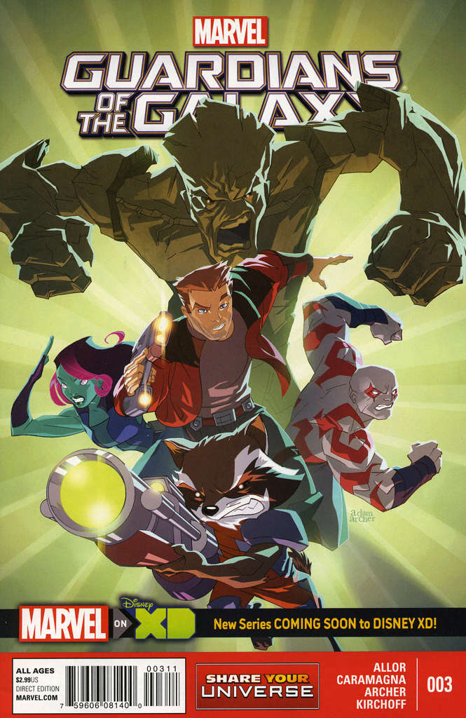 Marvel Universe Guardians of the Galaxy #3