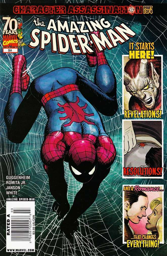 The Amazing Spider-Man #584 Newsstand Edition