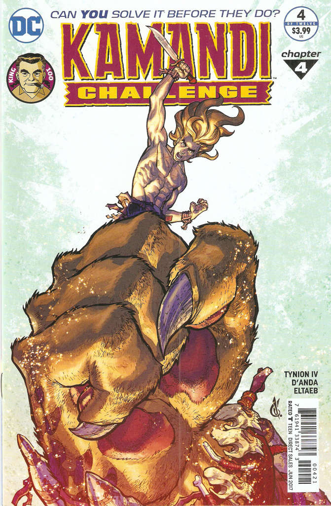 The Kamandi Challenge #4 Variation A