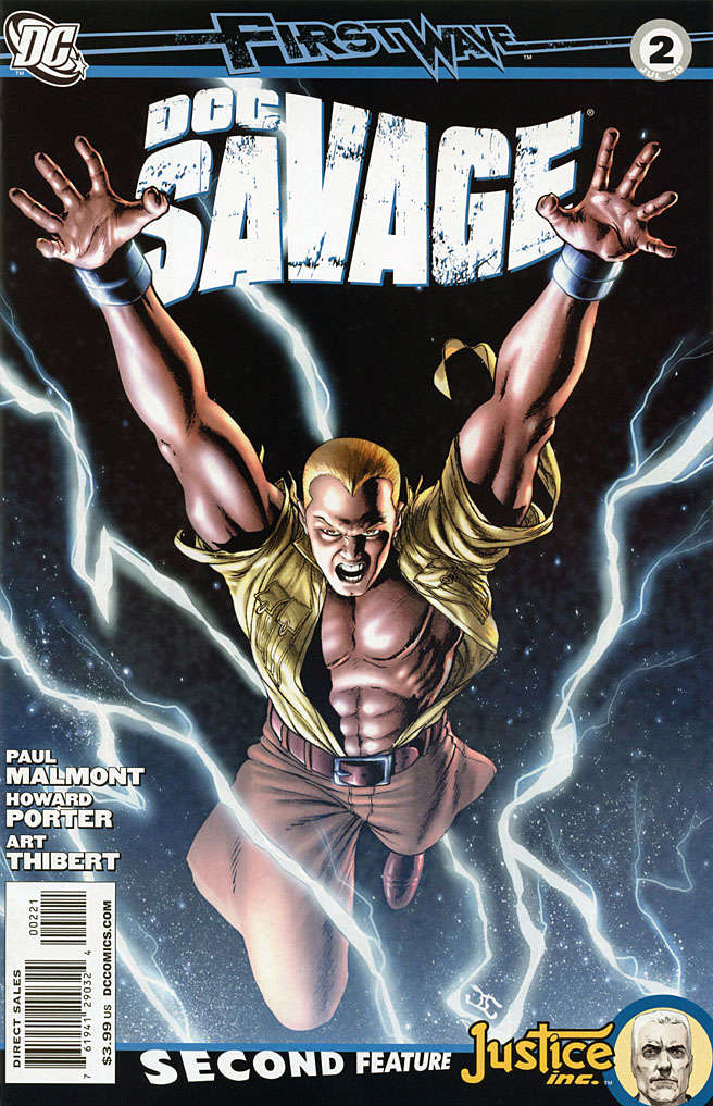 Doc Savage (DC, 2nd Series) #2 Variation A