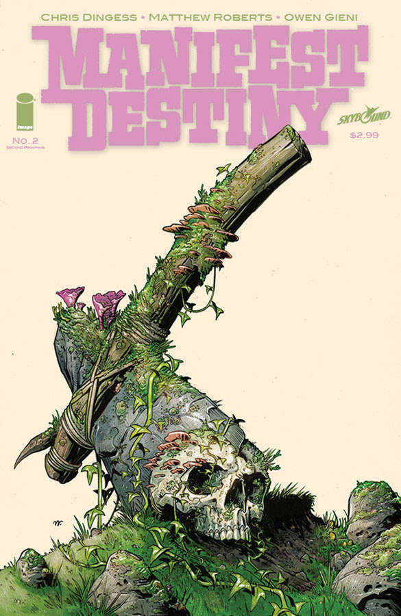 Manifest Destiny #2  - 2nd printing