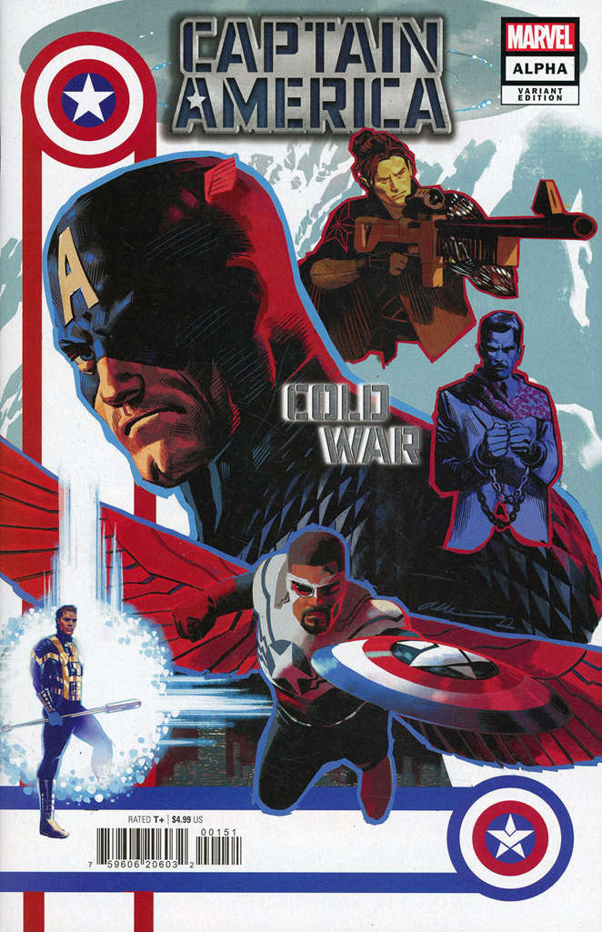 Captain America: Cold War Alpha #1 Variation D