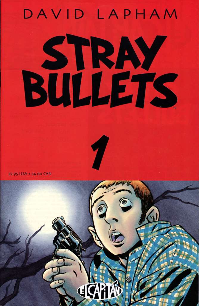 Stray Bullets #1  - 3rd printing