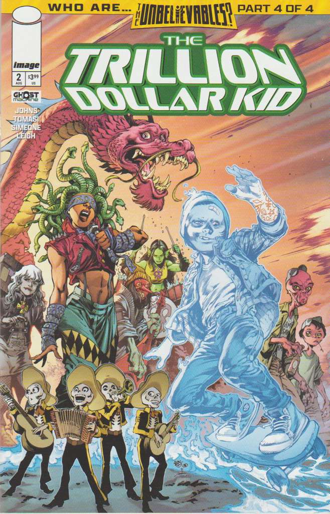 The Trillion Dollar Kid #2 Variation B