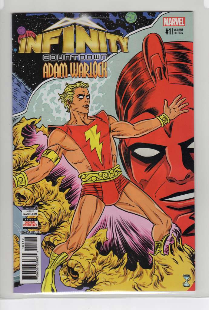 Infinity Countdown: Adam Warlock #1  - 2nd printing