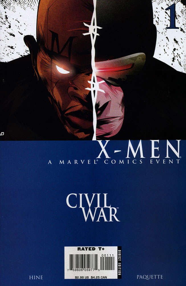 Civil War: X-Men #1