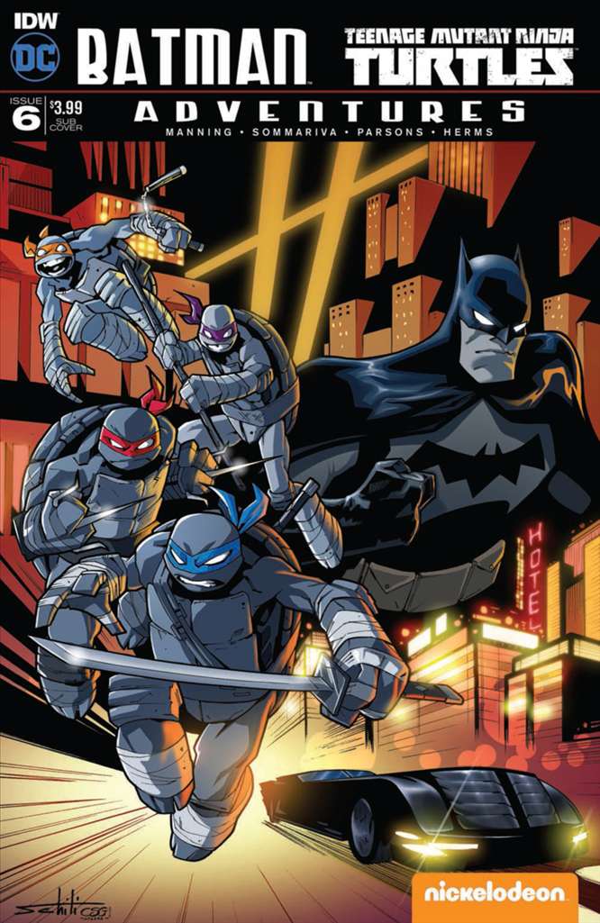 Batman/Teenage Mutant Ninja Turtles Adventures #6 Variation A