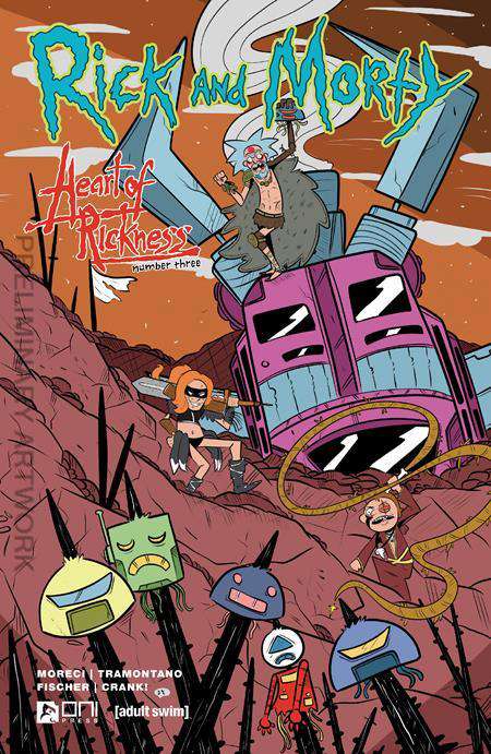 Rick and Morty: Heart of Rickness #3 Variation B
