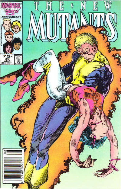 The New Mutants #42 Newsstand Edition