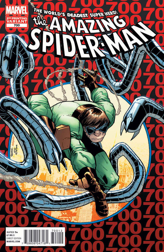 The Amazing Spider-Man #700  - 2nd printing