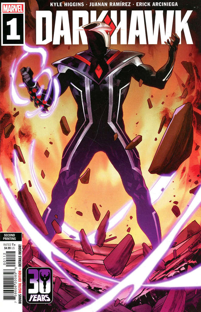 Darkhawk (2nd Series) #1  - 2nd printing
