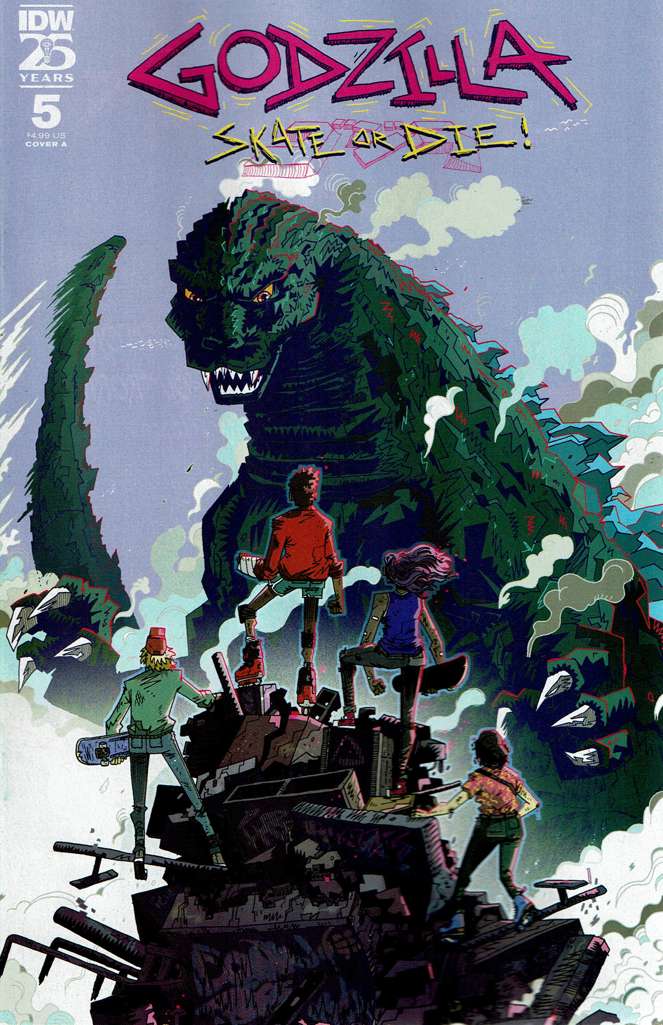 Godzilla: Skate or Die #5 Variation A