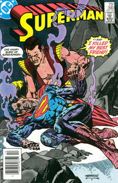 Superman (1st Series) #390 Newsstand Edition
