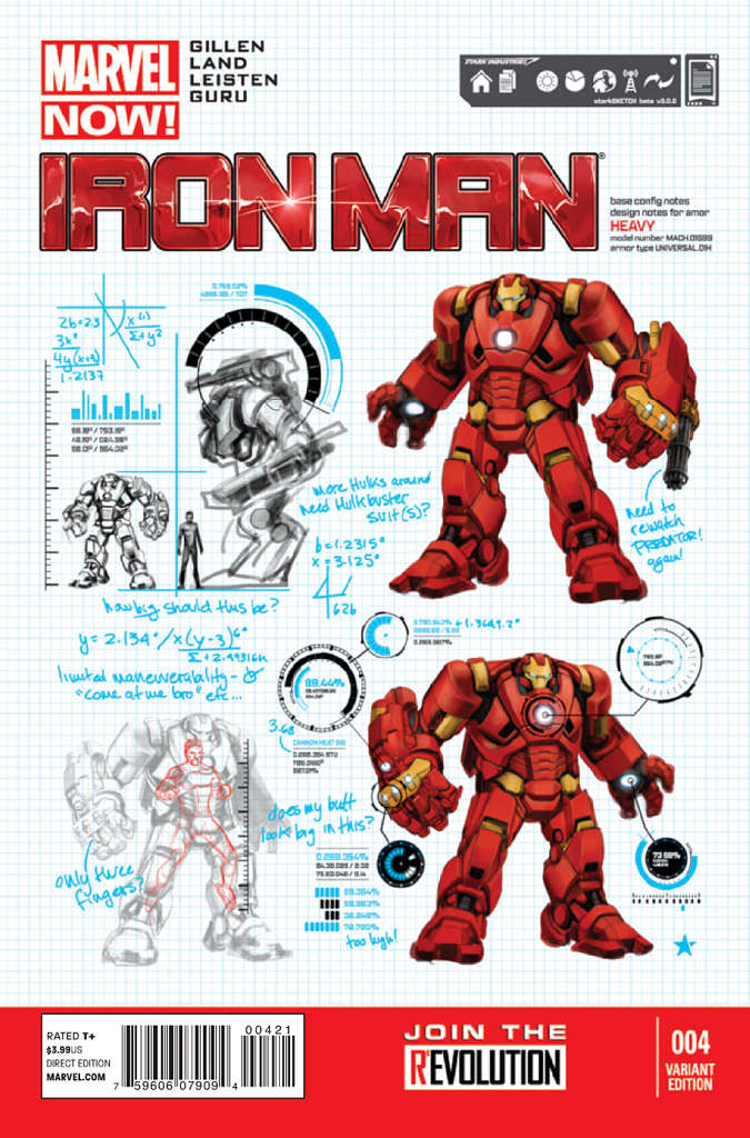 Iron Man (5th Series) #4 Variation A