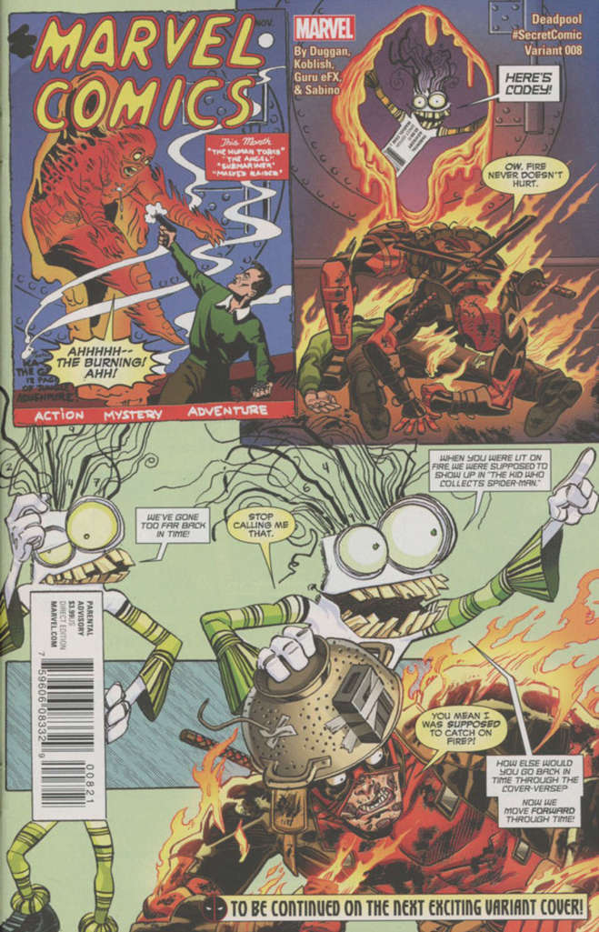 Deadpool (5th Series) #8 Variation A