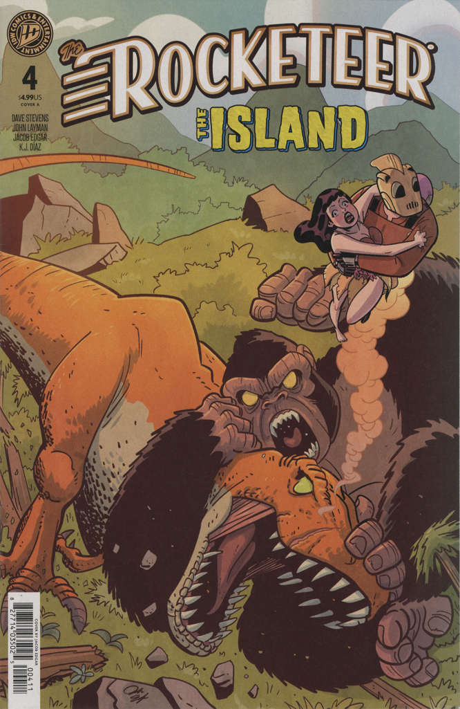 The Rocketeer: The Island #4 Variation A