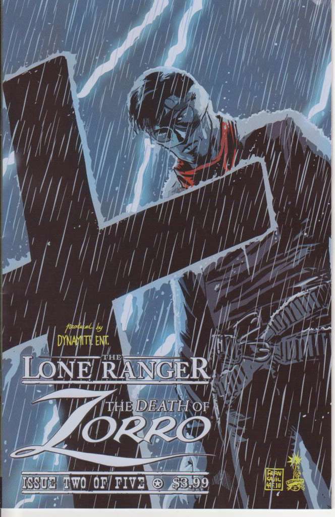 The Lone Ranger & Zorro: Death of Zorro #2 Variation A