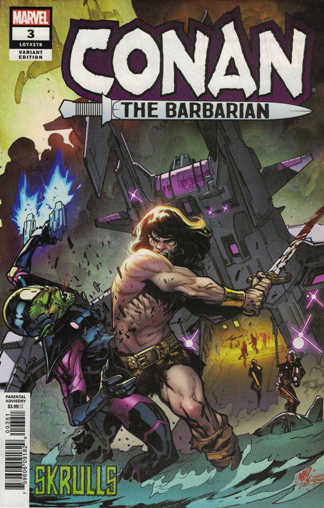 Conan the Barbarian (4th Series) #3 Variation D