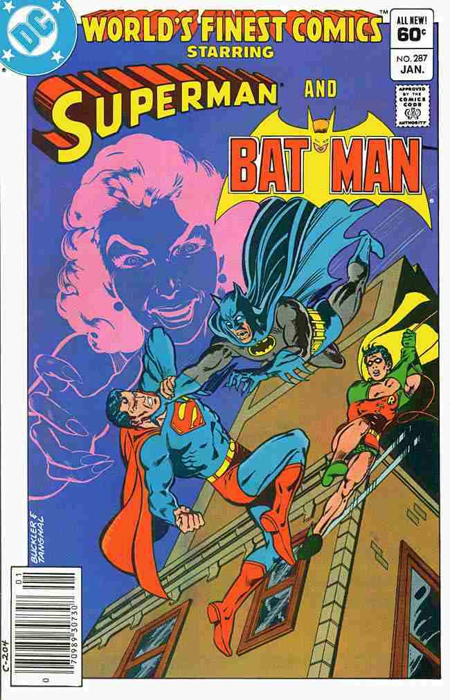 World’s Finest Comics #287 Newsstand Edition