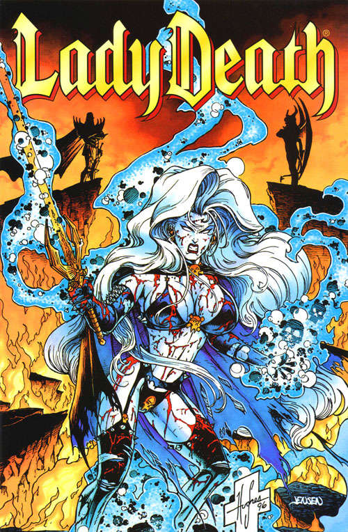 Lady Death (Mini-Series) #1  - 2nd printing